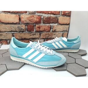 adidas Originals SL 72 OG W Aqua Mint Sky Blue White Women Sz 10 Retro Running